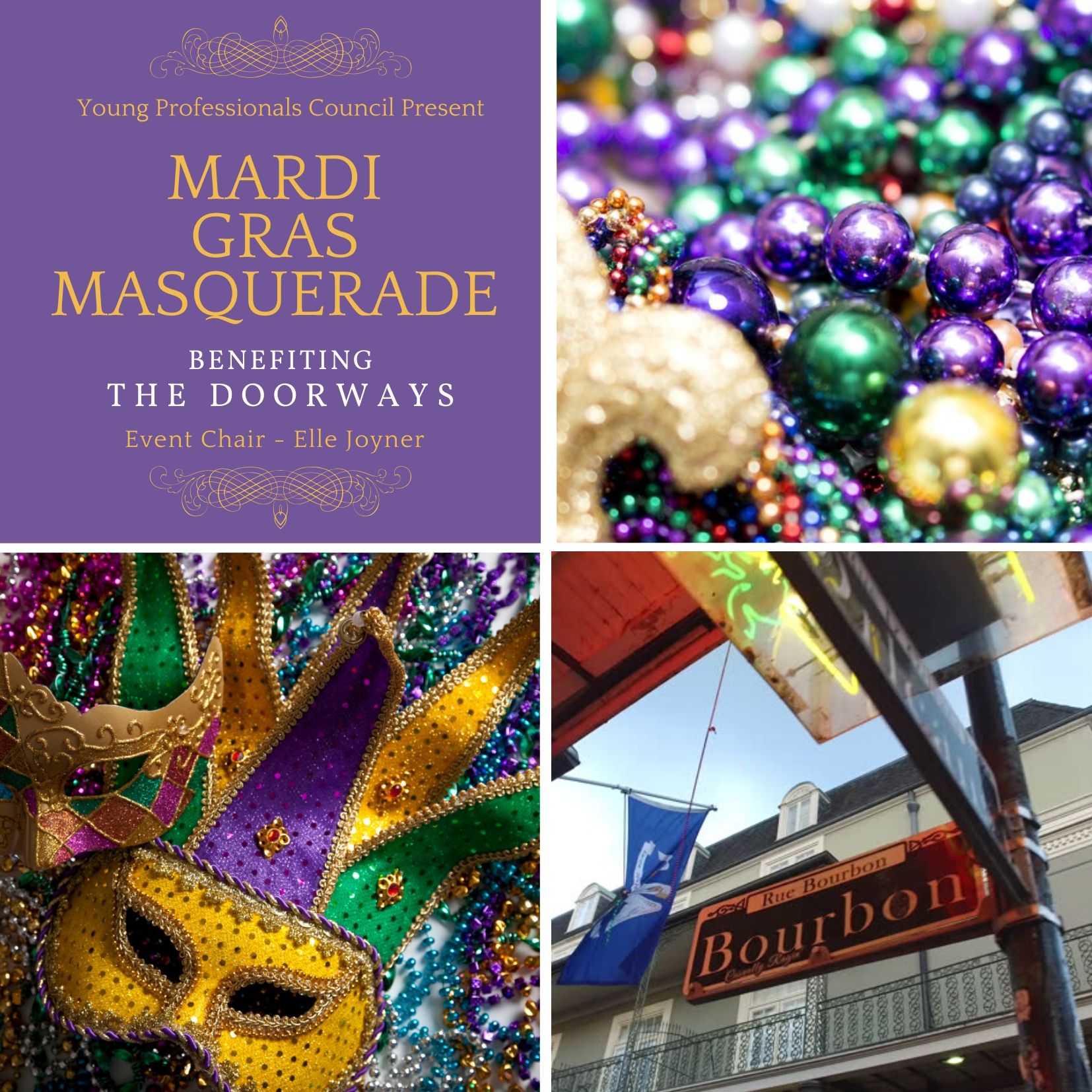 The Doorways Mardi Gras Masquerade Invite (3)