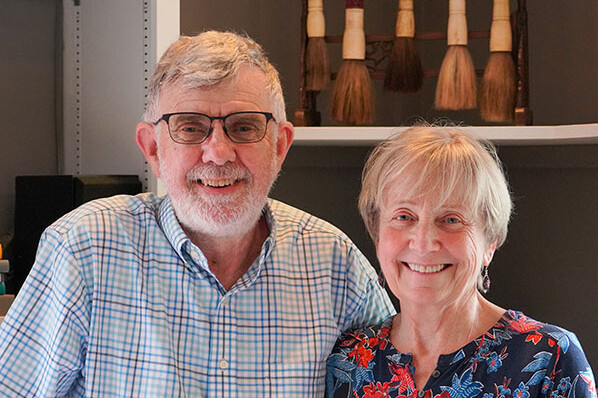 The Doorways Guests Marianne and Colin Giles