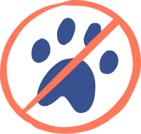 House Rules Icon No Pets