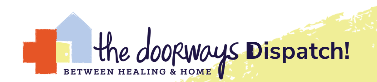 Logo with dispatch yellow