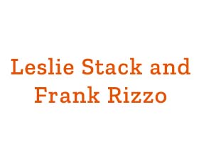 Leslie Stack and Frank Rizzo