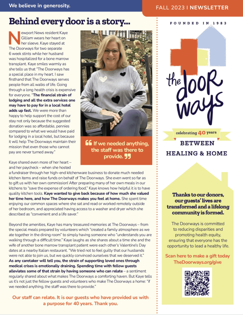 Fall 2023 Newsletter Cover