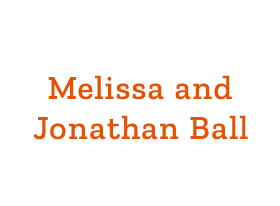 Melissa and Jonathan Ball