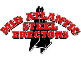 Mid Atlantic Steel Erector logos logo
