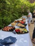 a table of food