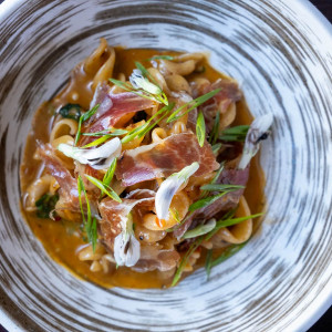 beautifully plated food