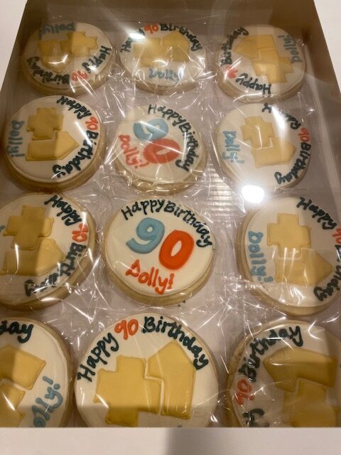 cookies for Dolly's birthday