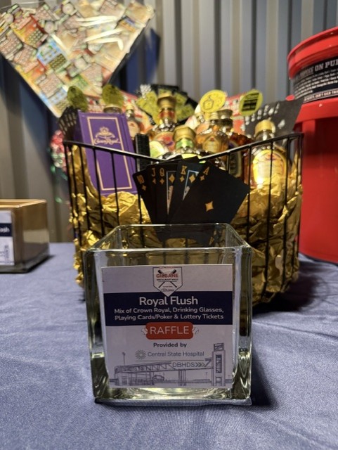 Raffle prizes at the 21st Annual Gilbane Restaurant Walk at CarMax Park