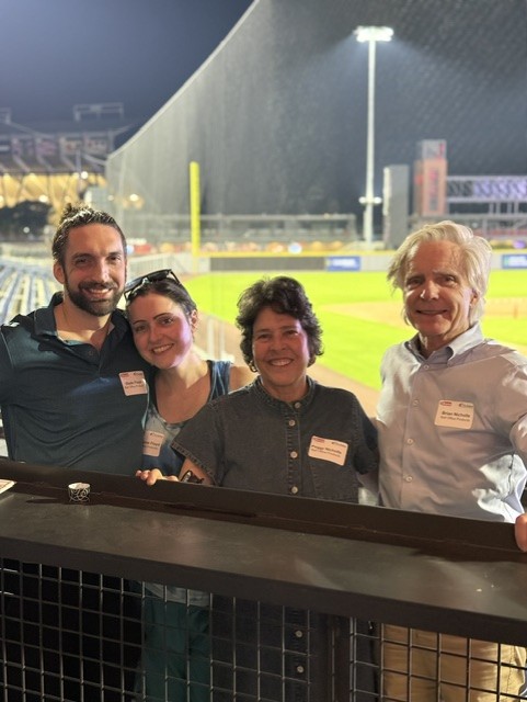 Smiling attendees at the 21st Annual Gilbane Restaurant Walk at CarMax Park