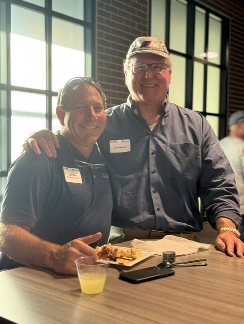 Smiling attendees at the 21st Annual Gilbane Restaurant Walk at CarMax Park